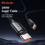 Mcdodo 240W Type-C to Type-C Data Cable - Image 4