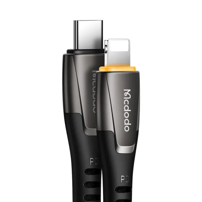 Mcdodo Porsche Series PD Type-c to Lightning Cable with LED 1.2m - Image 2