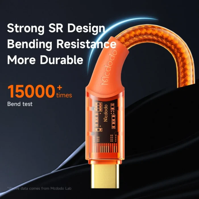 Mcdodo Type-c to Type-c Transparent Data Cable - Image 4